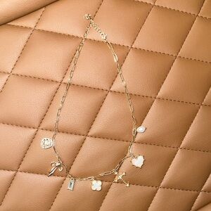 Gold Charm Necklace